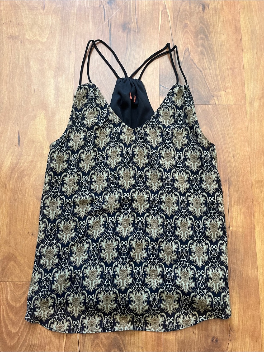 Black & Gold Tank Top